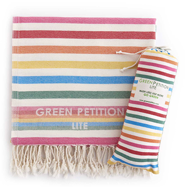 GREEN PETITION 90x170 cm Mare Peştemal Viva Havlu